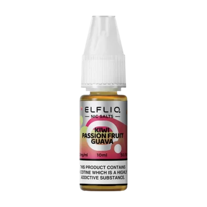Kiwi Passionfruit Guava Elfliq Nic Salt by Elfbar - 10ml - 5mg
