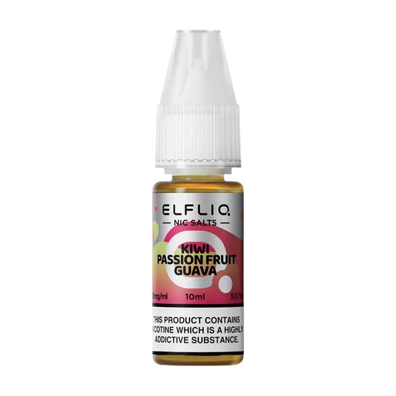 Kiwi Passionfruit Guava Elfliq Nic Salt by Elfbar - 10ml - 5mg