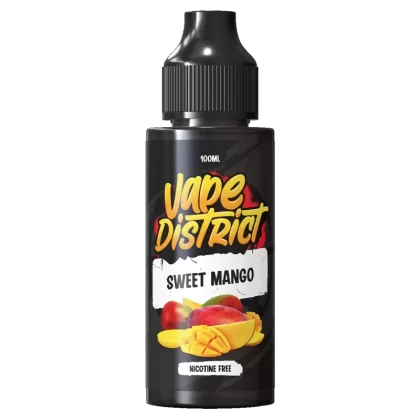 Sweet Mango by Vape District 100ml - NIC SHOTS (FREE)