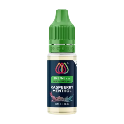 Raspberry Menthol E-Liquid by Aquavape - 10ml - 18mg
