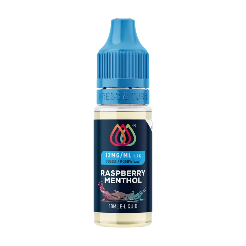 Raspberry Menthol E-Liquid by Aquavape - 10ml - 18mg - Image 3