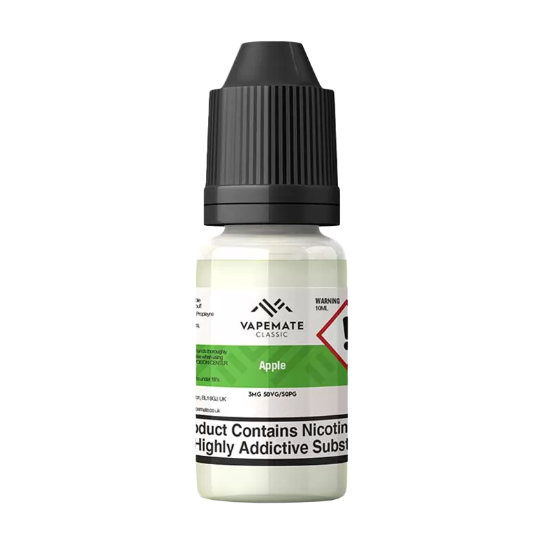 Vapemate Classic Apple 10ml - 50VG / 50PG / 3mg