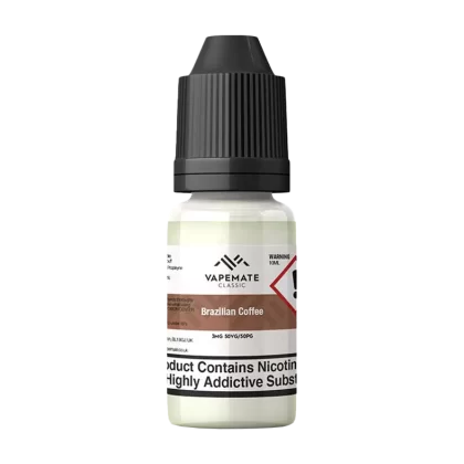 Vapemate Classic Brazilian Coffee 10ml - 70VG / 30PG / 6mg