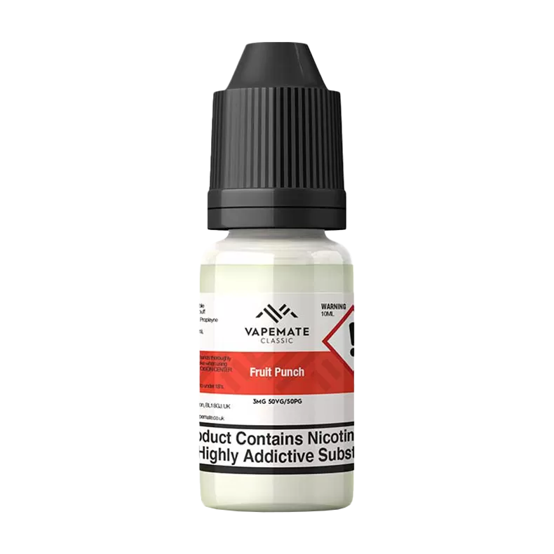 Vapemate Classic Fruit Punch 10ml - 70VG / 30PG / 18mg