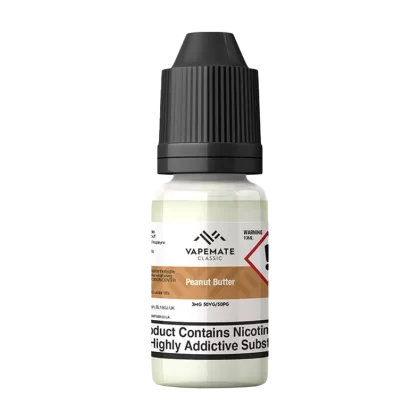 Vapemate Classic Peanut Butter 10ml - 50VG / 50PG / 12mg