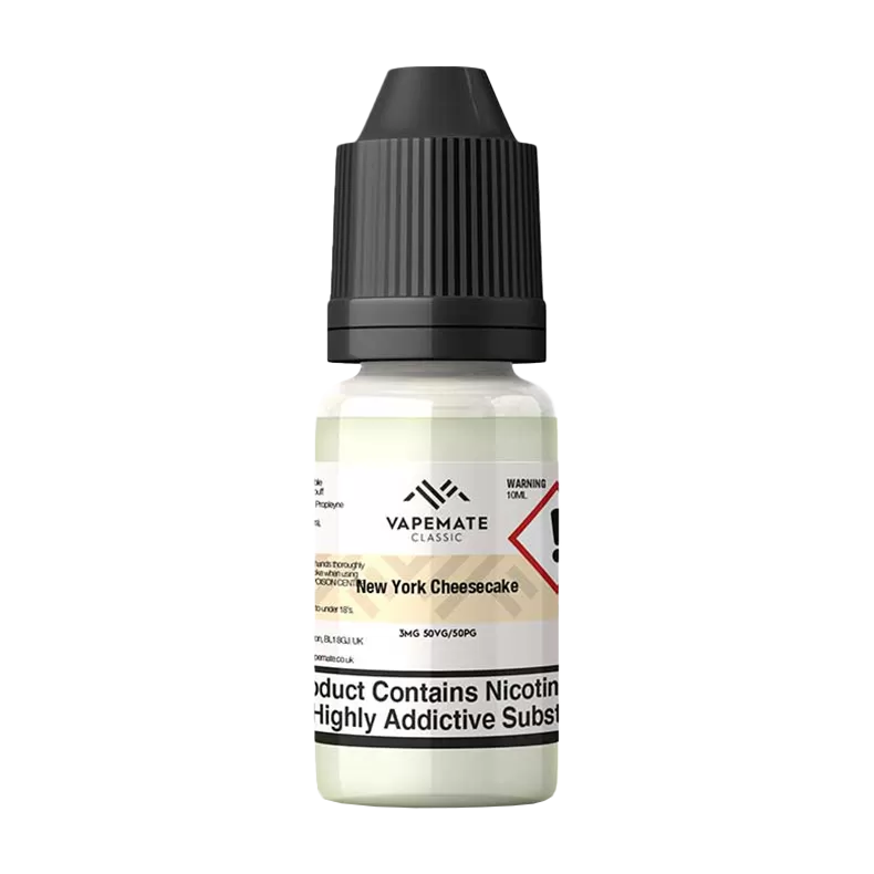 Vapemate Classic New York Cheesecake 10ml - 3mg