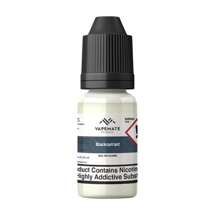 Vapemate Classic Blackcurrant 10ml - 50VG / 50PG / 3mg
