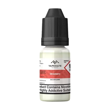 Vapemate Classic Strawberry 10ml - 50VG / 50PG / 18mg