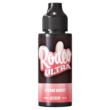 Lychee Burst by Rodeo Ultra 100ml - NIC SHOTS (FREE)