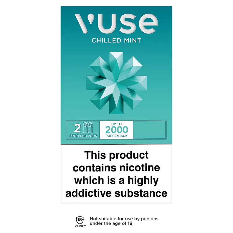 Vuse Pro Pods vPro Chilled Mint - 6mg