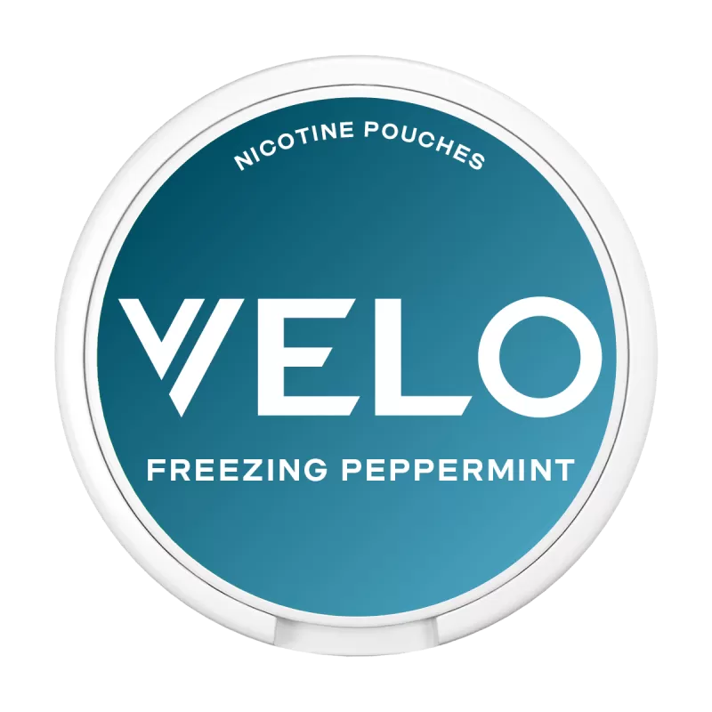 Freezing Peppermint Velo Nicotine Pouches - 17mg