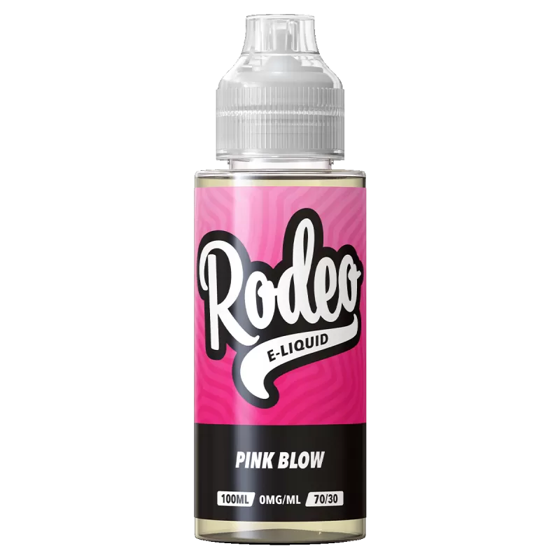 Rodeo Pink Blow Short Fill - 100ml - NIC SHOTS (FREE)