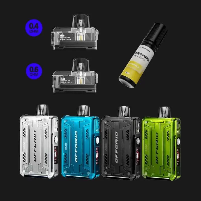 VAPETAPE ENGAGE - Vapetape Engage Starter Kit (Battery + 0.4Ω & 0.6Ω Cartridge) / (Saltnic) Honeydew