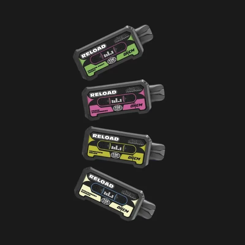 ONEM RELOAD Cartridge - Compatible with Vapetape Offgrid Battery - Honeydew Melon