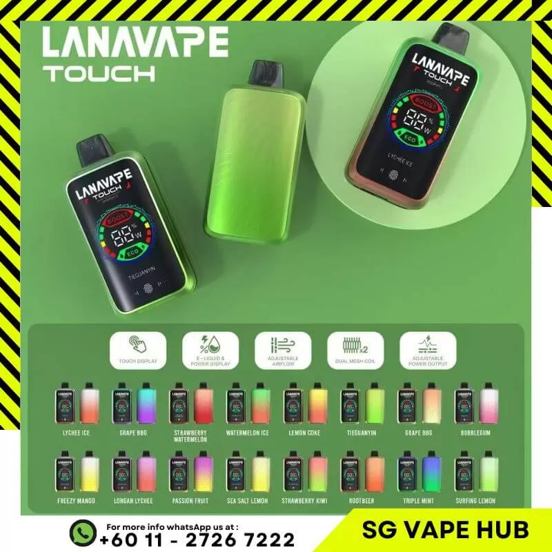 LANA TOUCH 32000 Puffs - Sea Salt Lemon - Image 2