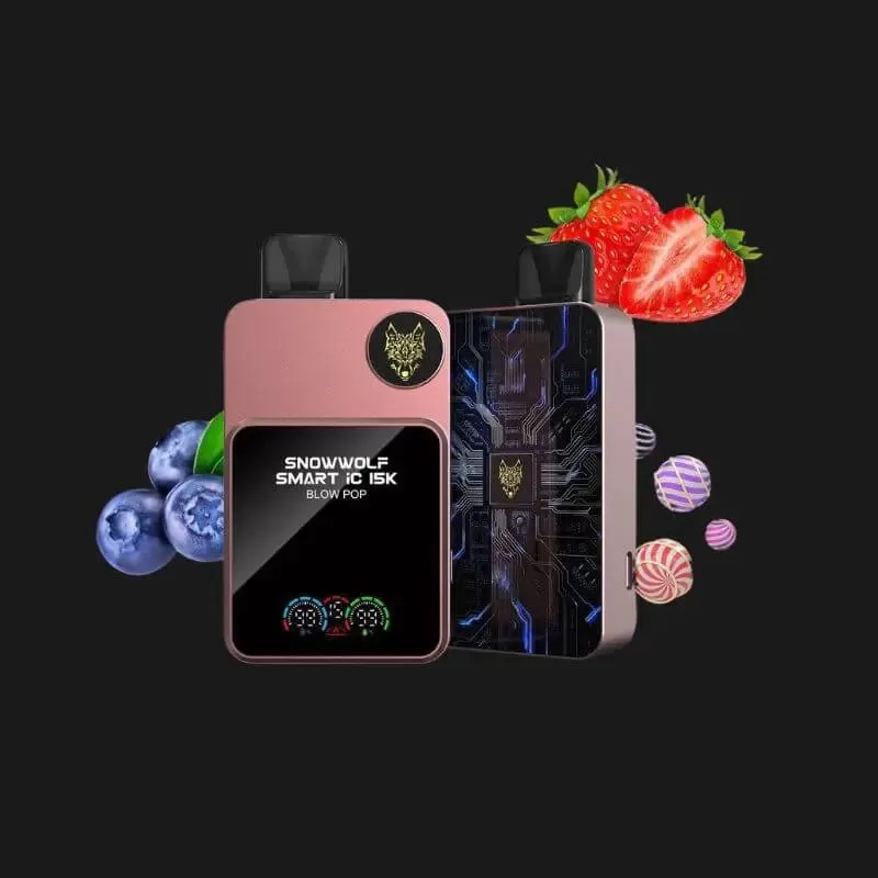 SNOWWOLF 16000 Puffs - Starter Kit (Kit + Cartridge) / Blow Pop