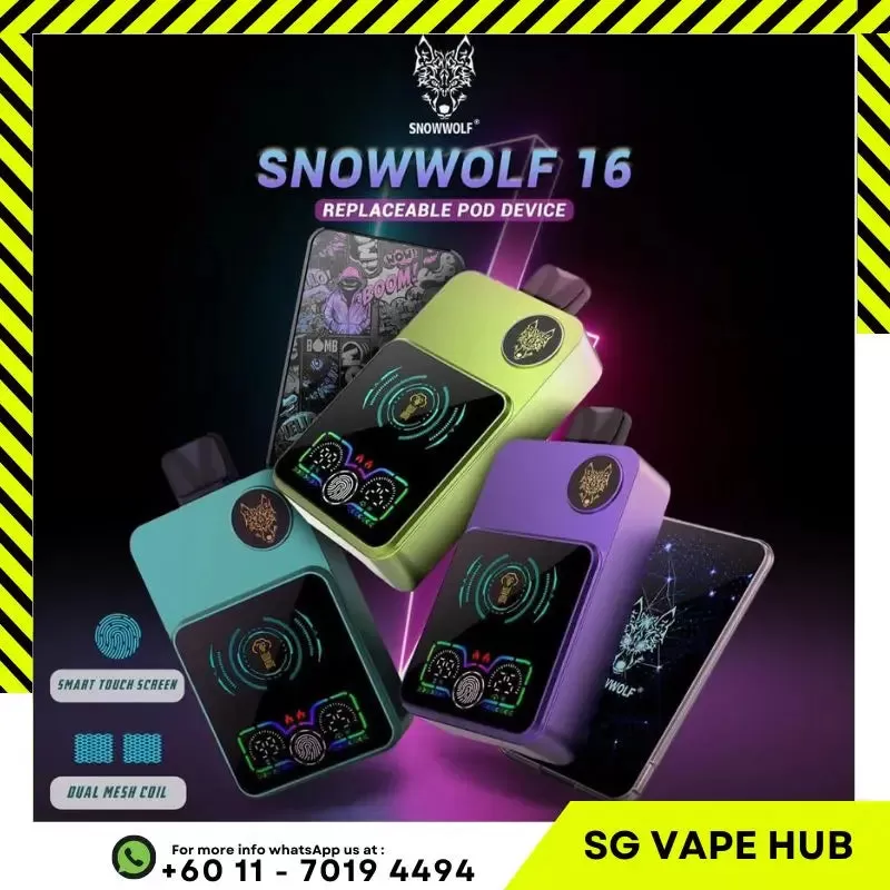 SNOWWOLF 16000 Puffs - Cartridge / Double Mango - Image 3