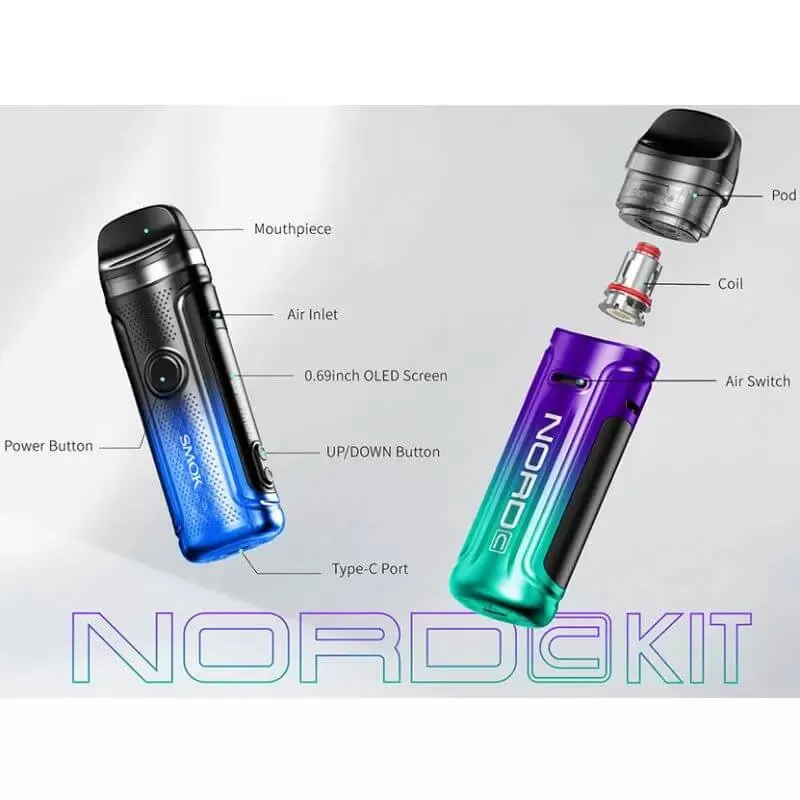 SMOK NORD C - Matte White - Image 2