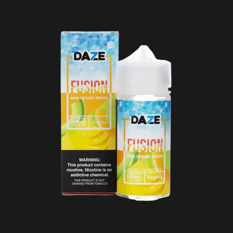 7DAZE FUSION TFN 100ML - Pineapple Coconut Banana Iced / 6 MG