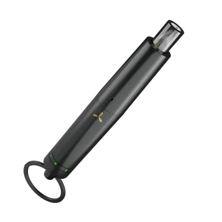 OM KEYCHAIN WAXPEN | Elegant Design – Gunmetal Finish, Discreet, Fast Heating and USB Rechargeable - Low Temp Dab
