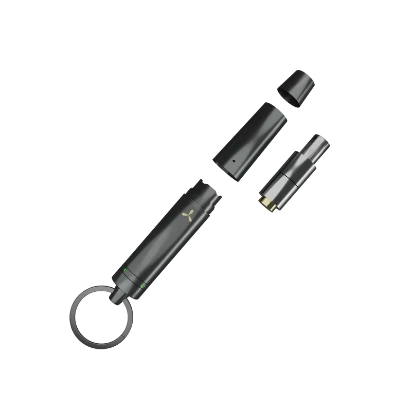 OM KEYCHAIN WAXPEN | Elegant Design – Gunmetal Finish, Discreet, Fast Heating and USB Rechargeable - Low Temp Dab - Image 2