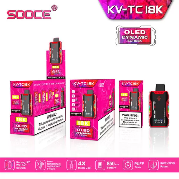 Kangvape Sooce KV-TC18K - Pink Lemon Ice - Image 2