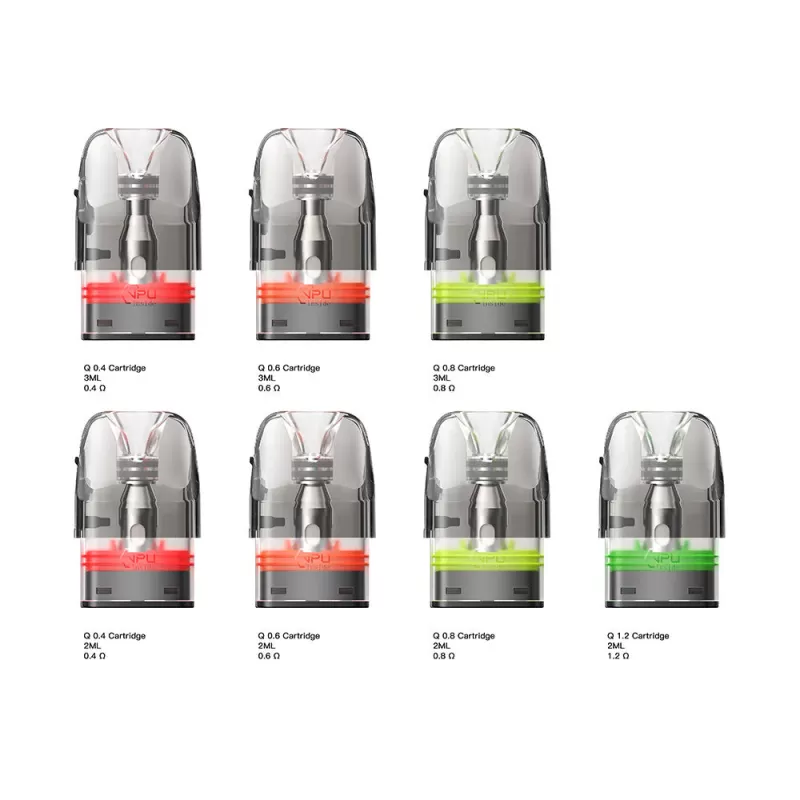 GeekVape Q Pods 2ml Top-Fill 3pk - 1.2ohm (2ml) (Top-Filling)