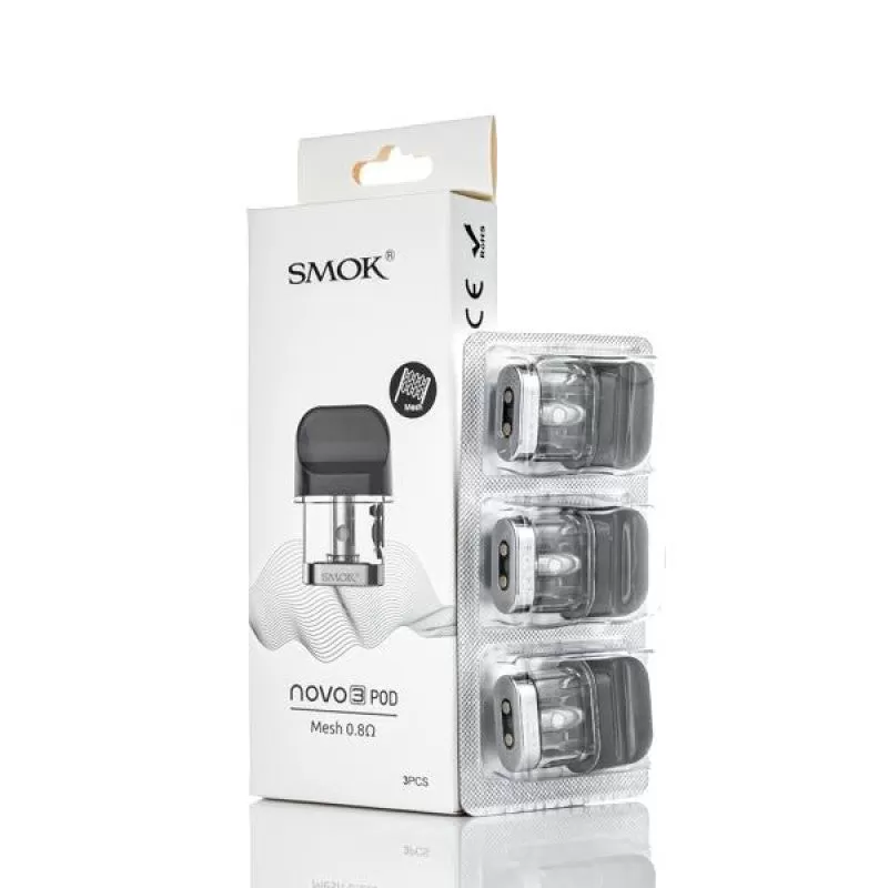 Smok Novo 3 Mesh Coils 0.8ohm 3pk