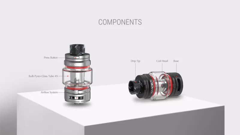 SMOK TFV16 Sub-Ohm Tank - Silver - Image 3