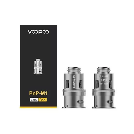 VOOPOO PnP Coils 5pk - M1 0.45 ohm - Image 2