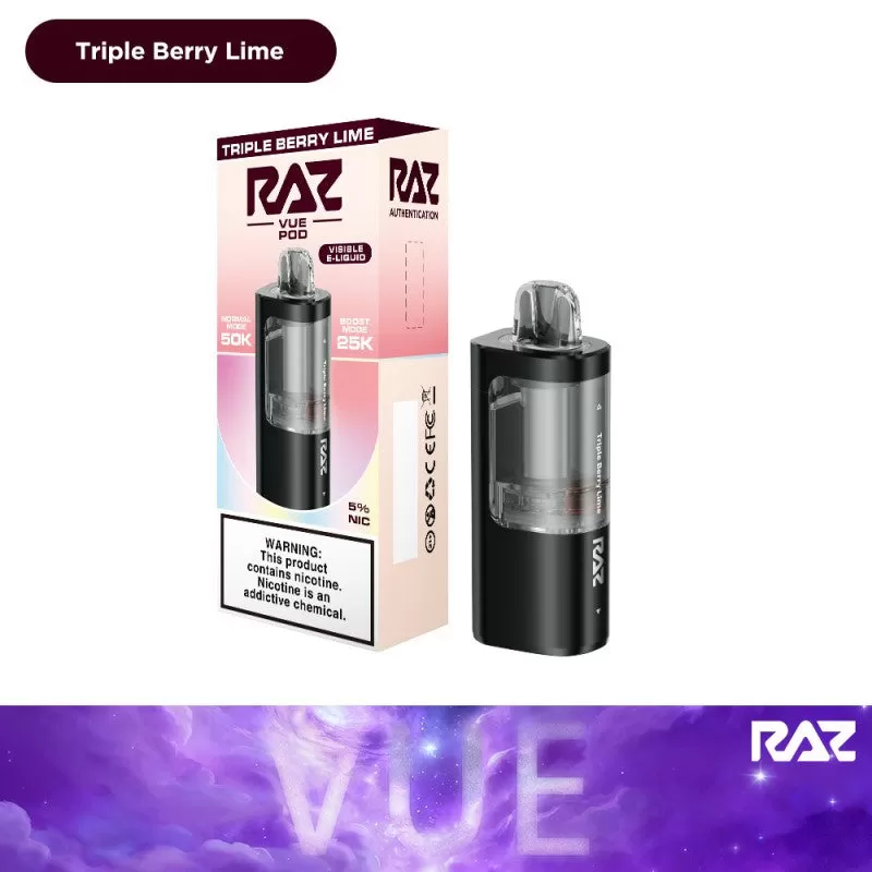 RAZ VUE 50K Pod - Triple Berry Lime - Image 3