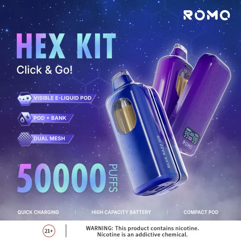 ROMO Hex KIT 50K - Triple Berry