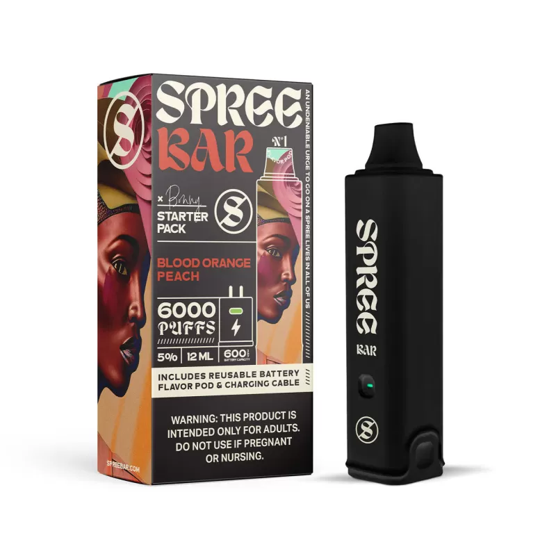Spree Bar 6000 Starter Kit - Sweet Spearmint - Image 2