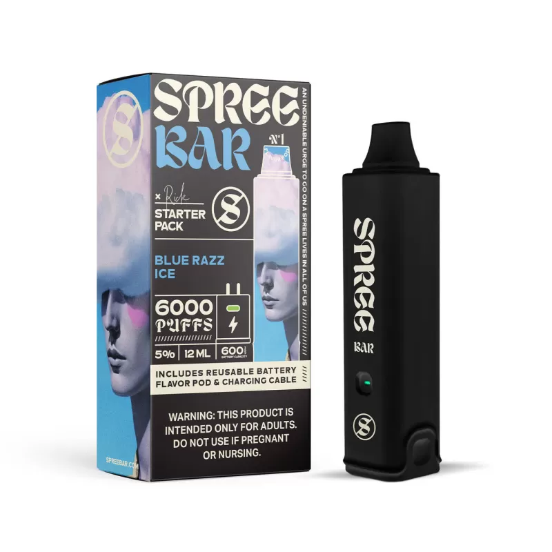 Spree Bar 6000 Starter Kit - Sweet Spearmint - Image 3