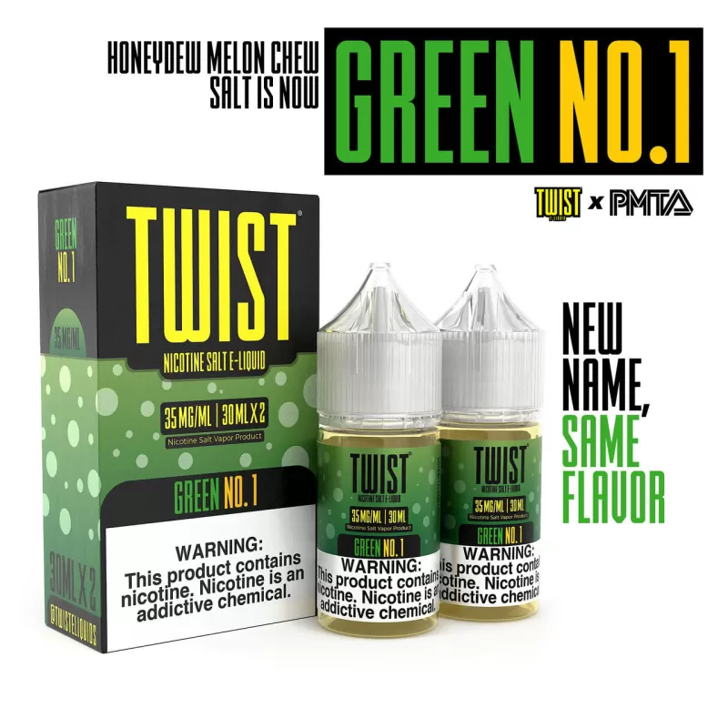 TWIST Salt Nic Premium E-Liquid 30ml 2pk - Wild Red / 35mg - Image 2
