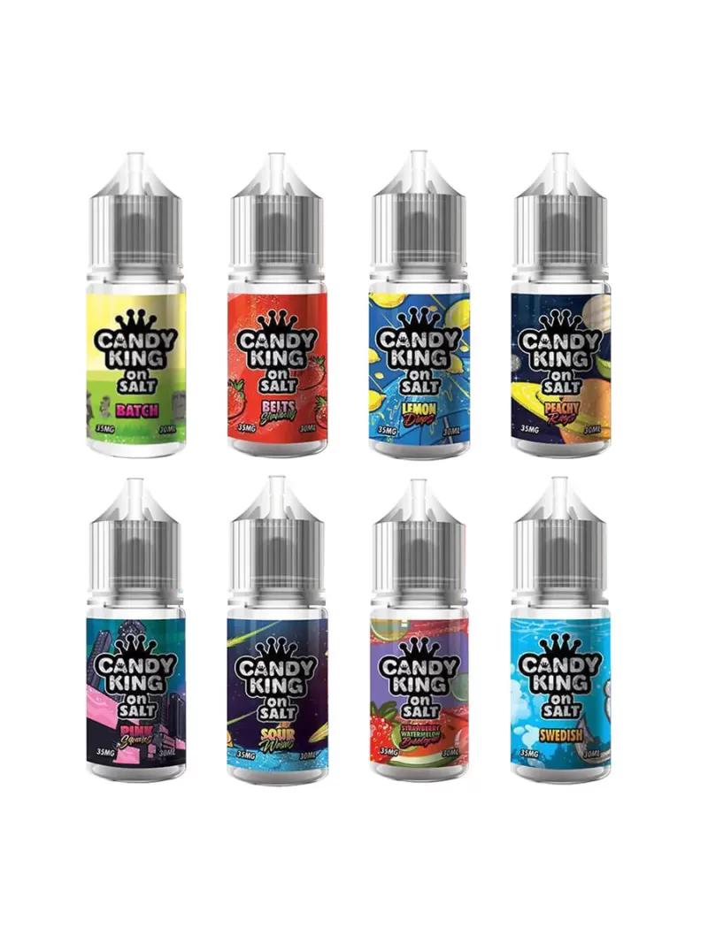 Candy King On Salt Nic Premium E-Liquid 30ml - Cotton Candy / 50mg - Image 3