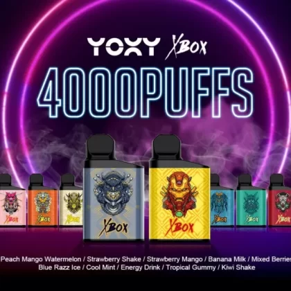 YOXY XBOX 4000 - Peach Mango Watermelon