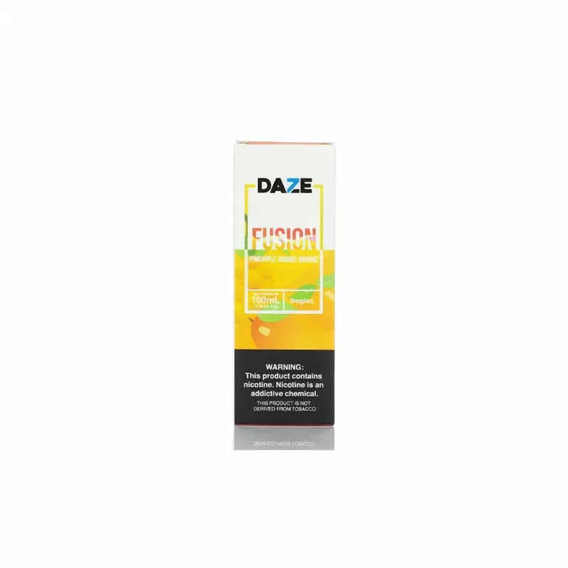 7 Daze Fusion TFN Pineapple Mango Orange 100ml Vape Juice - Image 2