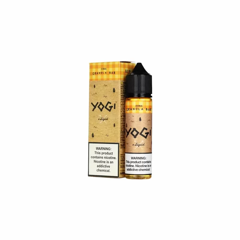 Yogi E-Liquid – Citrus Granola Bar – Energizing E-Juice