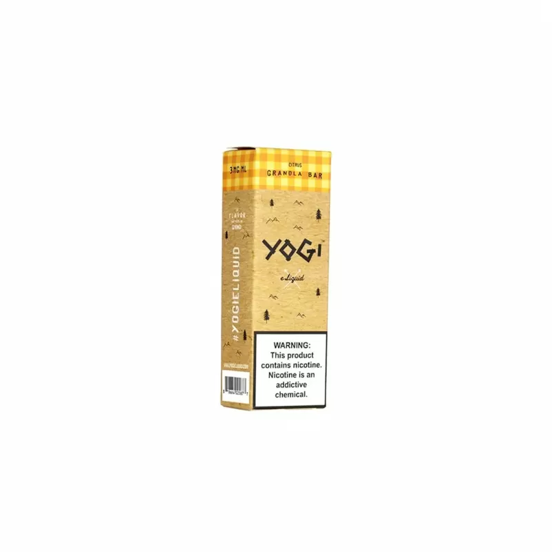 Yogi E-Liquid – Citrus Granola Bar – Energizing E-Juice - Image 3