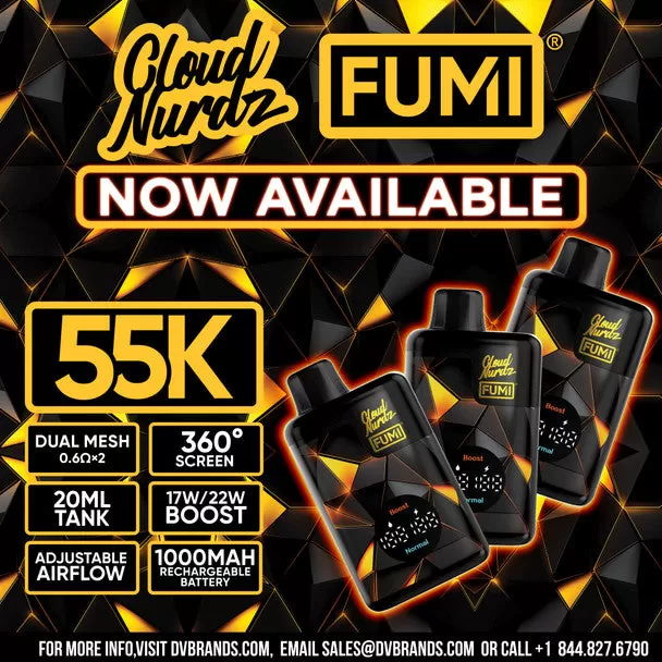 Cloud Nurdz x FUMI 55K - Frozen Pineapple Colada - Image 3