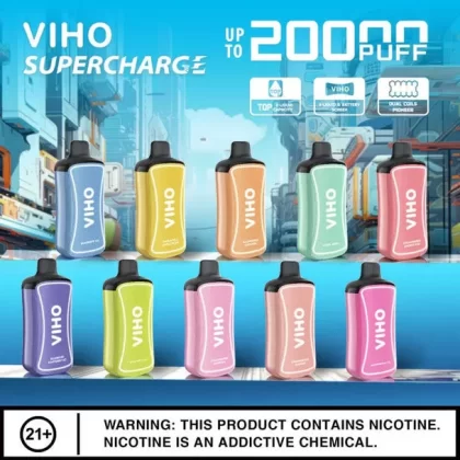VIHO Supercharge 20K - Raspberry Orange