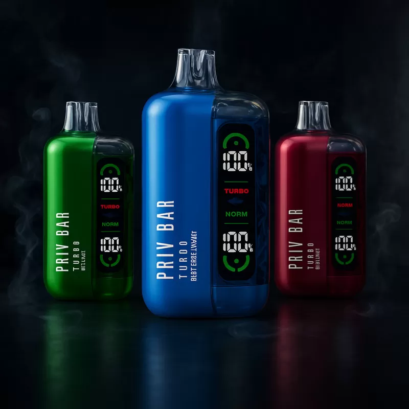 PRIV Bar Turbo 15000 - Raspberry Pomegranate