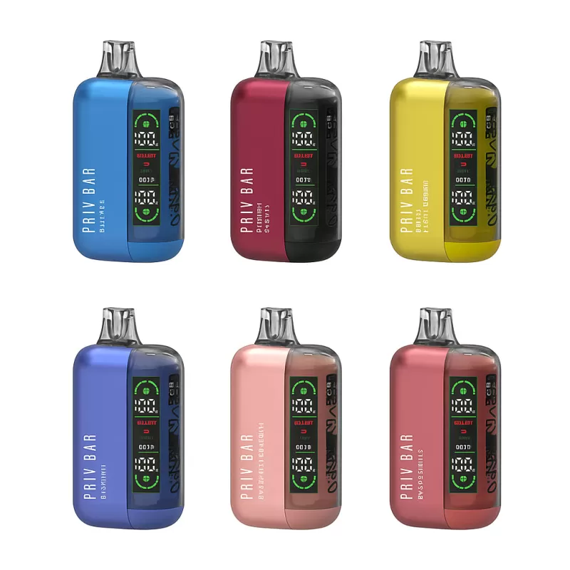 PRIV Bar Turbo 15000 - Raspberry Pomegranate - Image 2
