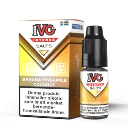 IVG Intense Salts – Banana Pineapple Coconut 14,5mg 10ml