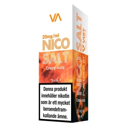 Innovation Flavours Nico-Salt Crazy Nuts 20mg 7ml – vape juice med nikotin - 20mg / Yes / Innovation Flavours / 7ml / 50/50