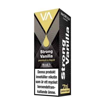 Innovation Flavours Strong Vanilla 7ml 18mg – vape juice med nikotin - 18mg / Yes / Innovation Flavours / 7ml / 50/50