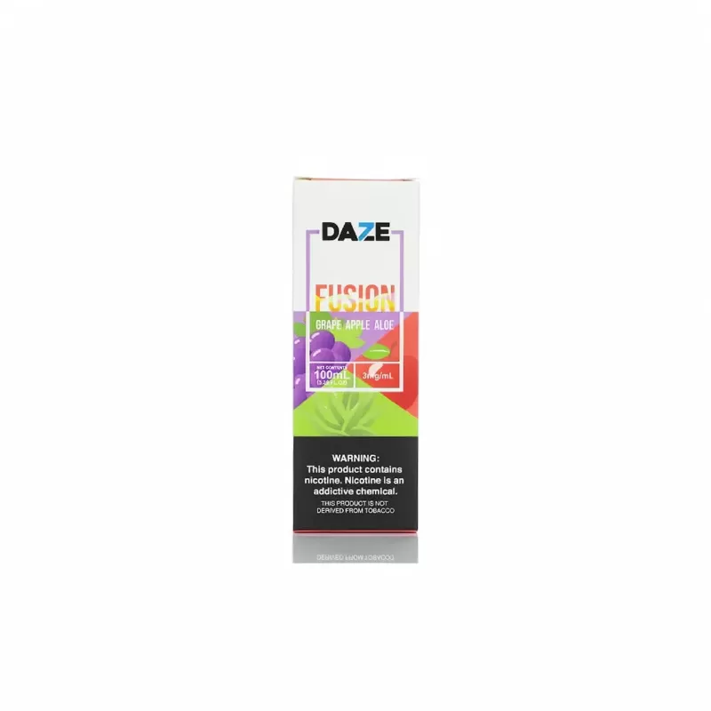 7 Daze Fusion TFN E-Liquid – Grape Apple Aloe 100ml - Image 3