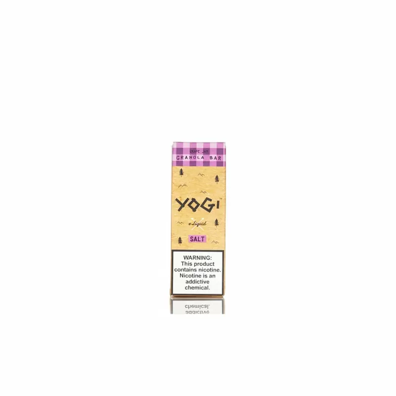 Yogi Salt Nic Grape Jam Granola Bar E-liquid 30ml - Image 3