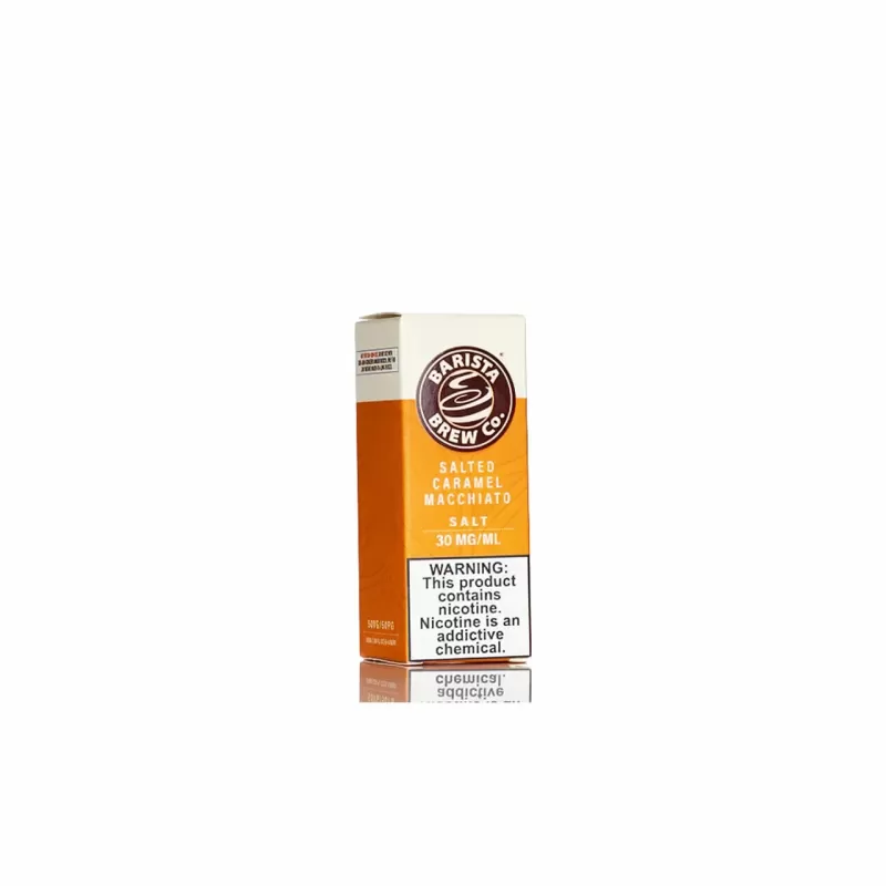 Barista Brew Co. TFN Nic Salt Salted Caramel Macchiato 30ml - Image 3